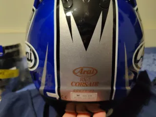 Casco Arai Blu/Argento + Visiera + Sacco