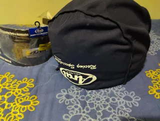 Casco Arai Blu/Argento + Visiera + Sacco