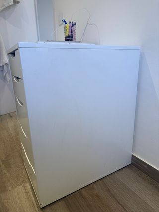 Cajonera blanca oficina 5 cajones