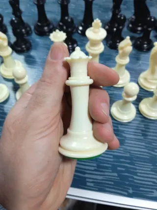 Piezas de ajedrez pesadas