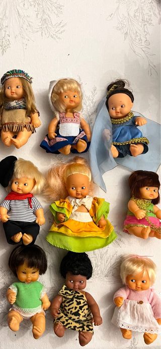 Lote de 15 Muñecas Barriguitas tal cual foto