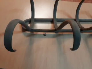 Perchero de madera antiguo