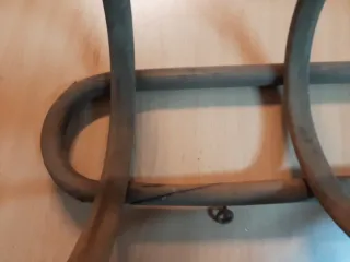 Perchero de madera antiguo