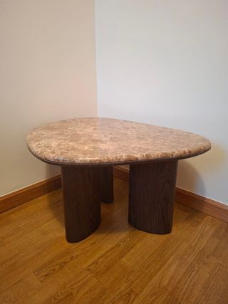 Mesa auxiliar Sklum mármol y madera