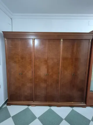 Armario 6 puertas madera