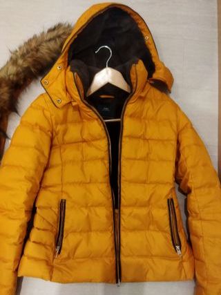 Plumas  ZARA Talla S  Mostaza