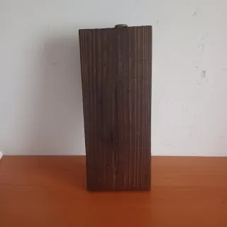 Termómetro vintage de madera
