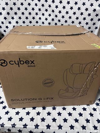 Silla Coche Cybex Solution G i-Fix Azul NUEVA