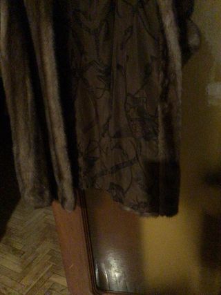 Abrigo de piel T. 42