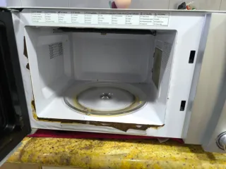 Microondas Candy Plata