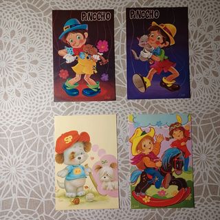 Postales antiguas del ilustrador J.Joan