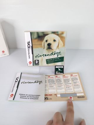 Nintendo DS Lite Bianca Bundle Nintendogs