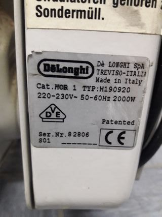 Radiador DeLonghi