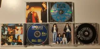 Lote 3 CDs – Nirvana / The Police / Ramones