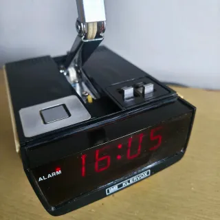 Lámpara vintage de LME Klerovox, made in Hong Kong