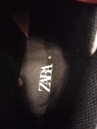 Zapatillas Zara Botín, talla 37