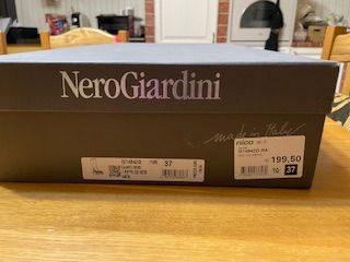 Nuovissimi Stivali donna Nero Giardini n.37