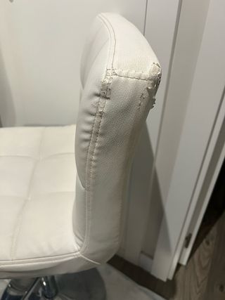 2 Taburetes Altos Cocina Bar Blancos