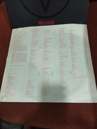 Motley Crue Shout at the Devil Vinilo