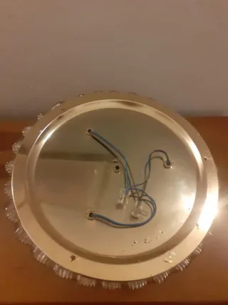 Plafoniera Murano in Vetro Trasparente