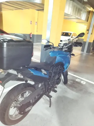 BMW F650 GS Azul