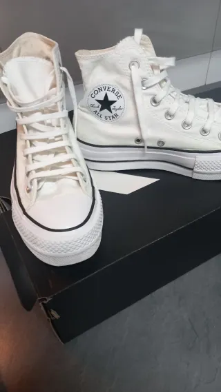 Zapatillas Converse Talla 37 Blancas