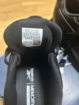 Zapatillas Reebok Negras Talla 41 nuevas
