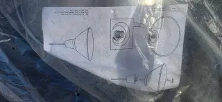 Lámpara Industrial IKEA Plata