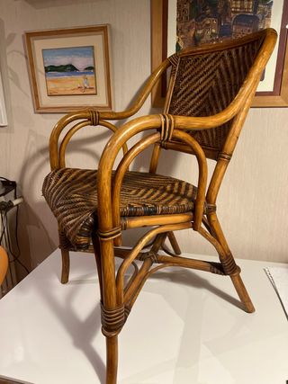 Silla Ratán Estilo París