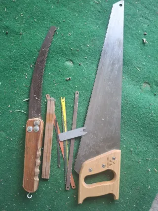 Lote Sierras Manuales y Accesorios