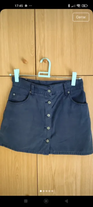 Minifalda Pepe Jeans azul