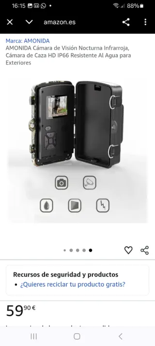 Cámara Trampa Caza/Seguridad