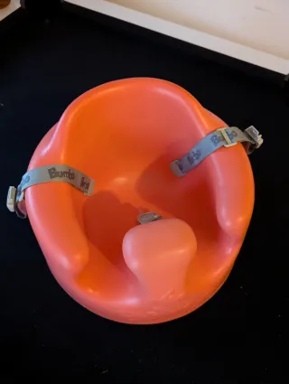 Bumbo Silla Piso Bebé Bandeja Rojo