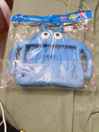 Funda para tablet infantil azul