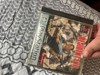 Resident Evil Platinum PS1 Manual Italiano