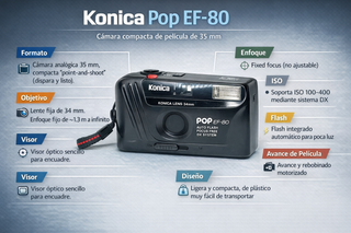 Cámara Analógica 35mm | Listo para tomar fotos