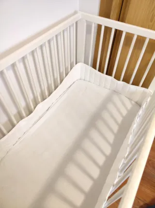 Cuna Gulliver Ikea 60x120cm + Colchón y Chichonera