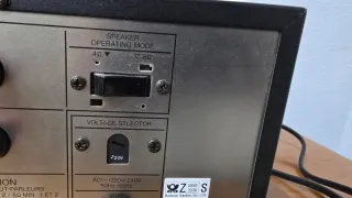 Amplificador Harman Kardon HK6500 y altavoces.