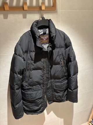 Abrigo Hackett London TS Negro Talla S como nuevo