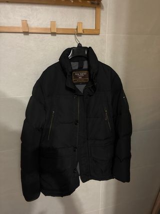 Abrigo Hackett London TS Negro Talla S como nuevo