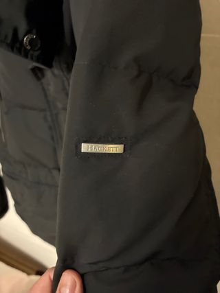 Abrigo Hackett London TS Negro Talla S como nuevo