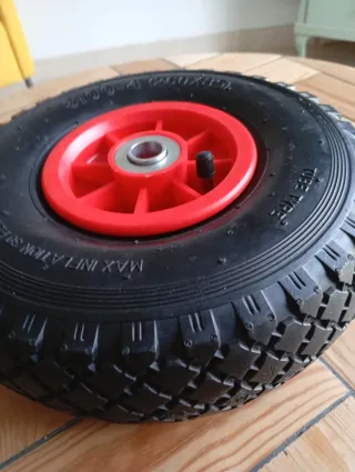 Rueda Carrito Saco 3.00-4 (260x85) PU Macizo