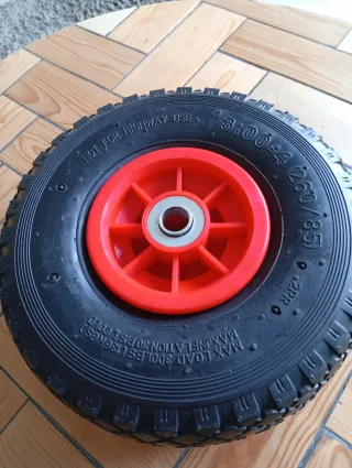 Rueda Carrito Saco 3.00-4 (260x85) PU Macizo