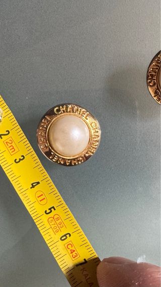 Pendientes Chanel Vintage Perlas Dorados