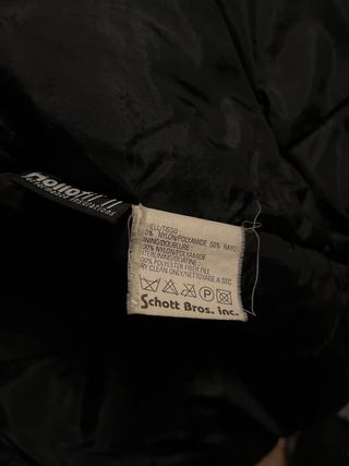 Cazadora Schott Fireman Negra