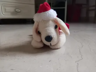 Peluche cane natalizio Scottex