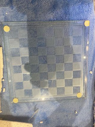 Ajedrez de Cristal Elegante