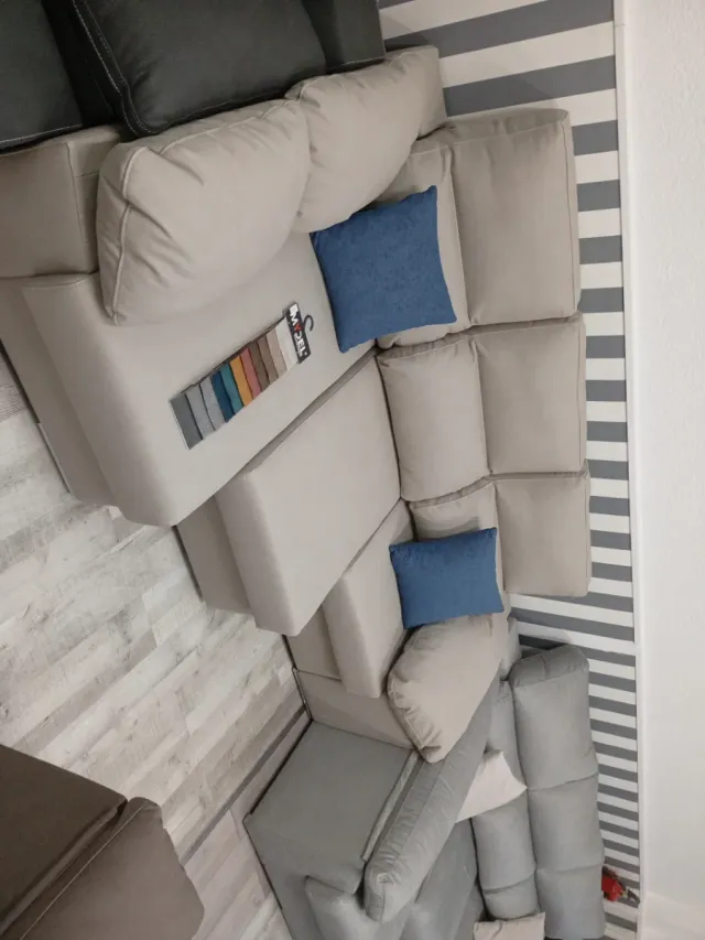 Sofá Turín 230 cm Beige