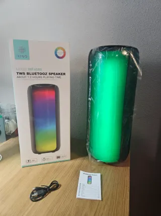 Altavoz Bluetooth IKFEA WF4080 Negro