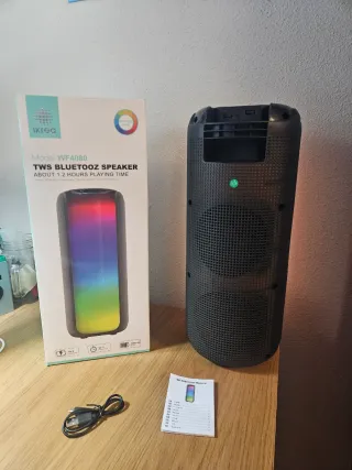 Altavoz Bluetooth IKFEA WF4080 Negro